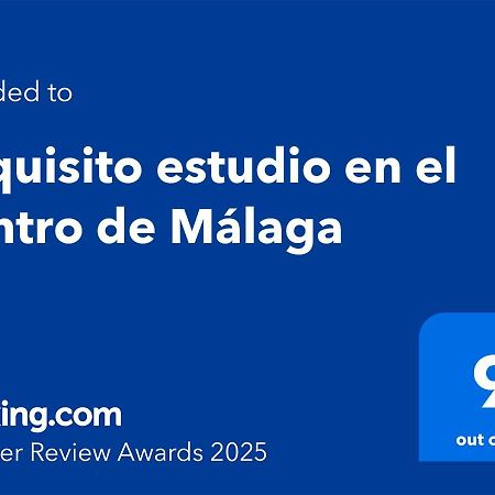 Exquisito Estudio En El Centro De Малага Экстерьер фото